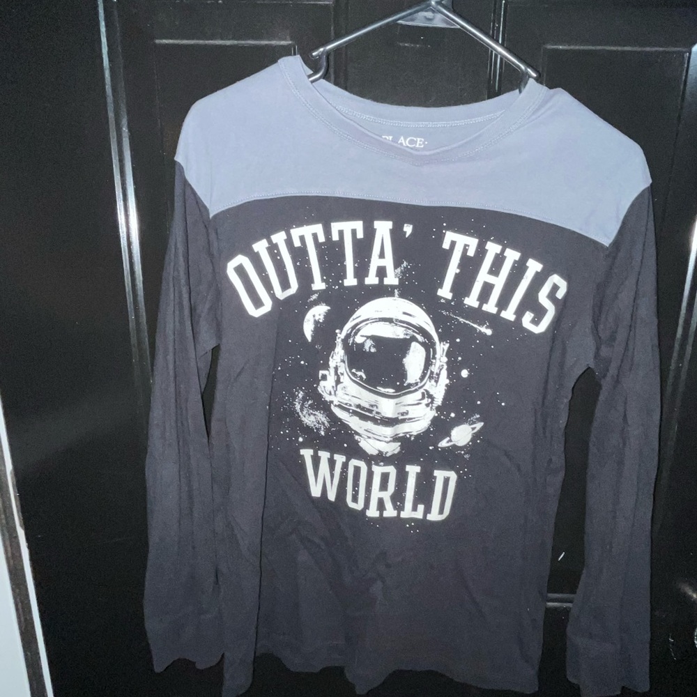 EUC Children’s Place Boy’s “Outta This World” Long-Sleeved Top - Sz XXL/16